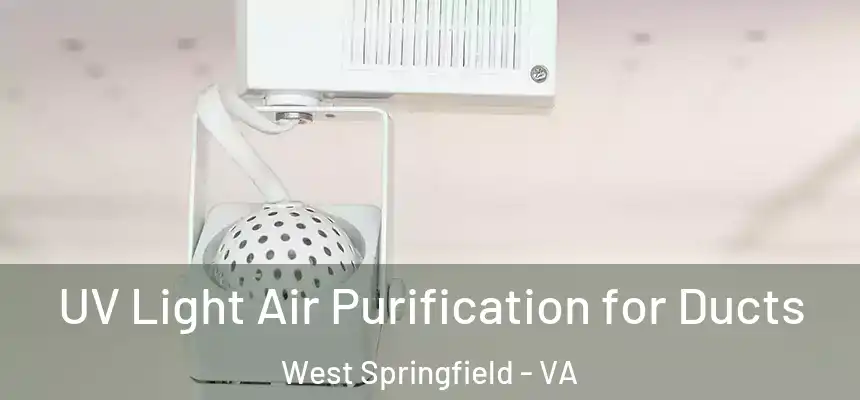  UV Light Air Purification for Ducts West Springfield - VA